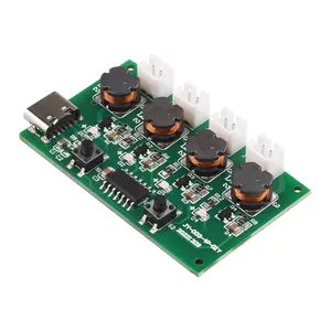 Four spray humidifier USB Mini Humidifier <b>DIY</b> <b>Kits</b> Mist Maker and Driver Circuit Board Fogger Atomization Film Atomizer Sheet - Product Image 6