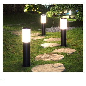 Lawn <b>Lights</b> Solar <b>Led</b> Waterproof Pillar <b>Light</b> 0.3-1.5M Acrylic Lampshade For Garden Outdoor Use - Product Image 3