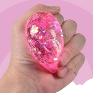 Aurora Maltose Plastic Squishy Toy Large Pearl Light Stress Relief Ball Slow Rebound Student Gadget Ventilation Toy Wholesale - Product Image 3