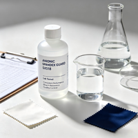 Produit d'usine Marque Xiangtao : Liquide protecteur anionique transparent anti-jaunissement pour textiles extensibles, produit chimique industriel pour l'industrie textile