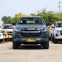 Pick-up Isuzu D-MAX 3.0T 2WD essence 2019 d'occasion, transmission automatique, Euro VI, sièges en cuir, phares à LED, toit ouvrant