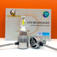 Kit d'ampoules de phares LED Canbus C6 de haute qualité 36W 3800lm 5500lm H11 H7 pour voiture Aido A6