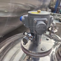 Réservoir de dispersion pneumatique de haute qualité SUS304/316, tailles personnalisées 50L 100L 200L 500L, mélange de parfum/épices, savon
