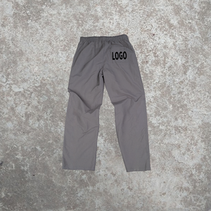 Poignets inférieurs réglables de haute qualité droit en détresse respirant écologique pantalon de survêtement en Polyester Nylon lourd Sport - Product Image 4