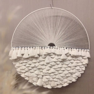 Décorations murales suspendues boho rame écologiques pour la maison, le salon et la chambre à coucher - Product Image 4