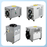 Refroidisseur d'eau laser CY-2800L 2HP R410A 220V, unité de refroidissement à eau avec compresseur et pompe pour le contrôle de la température industrielle