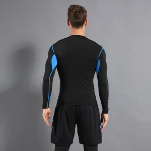 Reinforced Stitching All-Day Comfort Mens Long Sleeve Shirt For Winter Layering With Streamlined Athletic Cut - Product Image 3