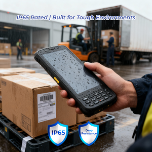 NFC 바코드 모바일 데이터 터미널 FineJoin M12 2GHz 안드로이드 10 5000mAh Zebra 4710 재고 RFID 스캐너를 위해 튼튼한 WiFi ABS - Product Image 4