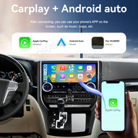 Autoradio Android MOOKAKA 13,1 pouces pour Toyota Alphard Série 20, mise à niveau vers la Série 40, 2008-2014, lecteur DVD, GPS, Carplay, RHD&LHD