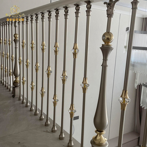 Moderne Aluminium Trapleuningen Eenvoudige Installatie Veiligheid Leuningen Stijl Montage Gewicht Andere Balustrades Leuningen - Product Image 3