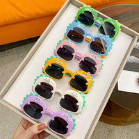 2025 New Children's Baby Sunglasses Cute Cartoon Dinosaur Glasses Summer Outdoor Sun Protection Baby Cartoon Dinosaur Sunglasses
