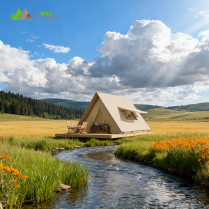 Nuovo Progetto Tende Glamping Attrezzatura per Esterni Escursionismo <span class=keywords><strong>Campeggio</strong></span> <span class=keywords><strong>Tenda</strong></span> Safari Impermeabile per Glamping all'Aperto - Product Image 1