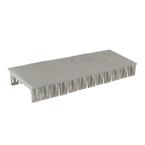 Cache-panneau électrique Kanlux 2X1P+8X1/2P blanc pour interrupteurs - Product Image 1
