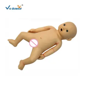 Advanced infant care model imported plastic completely waterproof nursing mannequins for medical teaching training