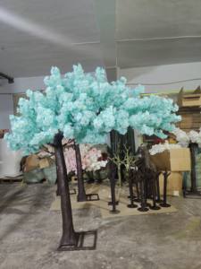 F-CT0216 dimensioni personalizzate albero di fiori di ciliegio artificiale stile esteso albero di Sakura artificiale albero decorativo di fiori di ciliegio - Product Image 5