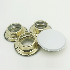 Base de Portalámparas E27 de Latón de 25 mm, Fácil Instalación, Piezas para Lámparas de Techo - Product Image 1