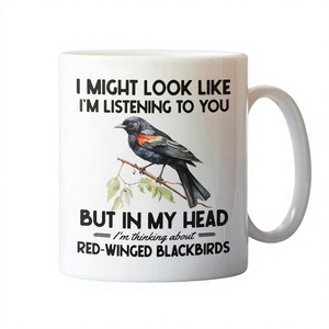 Custom Ceramic Sublimation Printed Coffee <b>Mug</b> Personalized Photo Logo Text Printing Dishwasher Microwave Safe Gift <b>Box</b> Packaging - Product Image 1