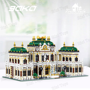 Baka 33221 MOC Idea Street View <span class=keywords><strong>Palazzo</strong></span> di Lusso, Kit di Costruzione Fai-da-Te, Set di Mattoncini per Modellismo - Product Image 2