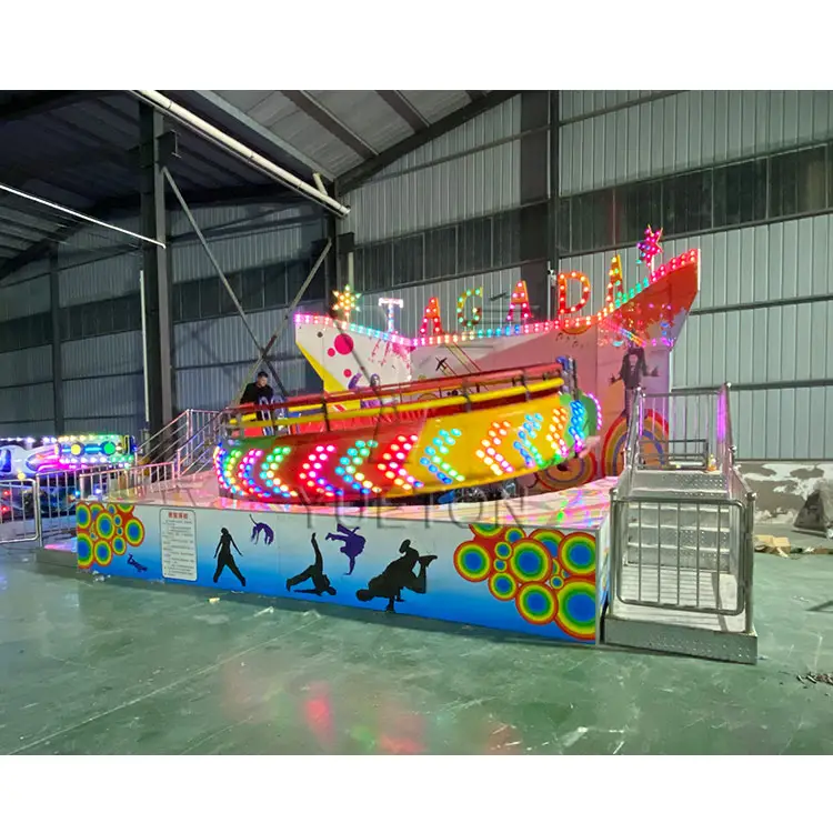 Zhengzhou Yueton Carnaval Ritten Elektrische Pretpark Game Machine Tagada Disco Turantable Voor Verkoop