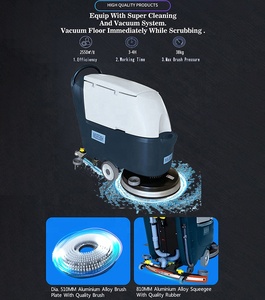 MLEE-530H Máquina <span class=keywords><strong>de</strong></span> Limpieza <span class=keywords><strong>de</strong></span> Pisos Autopropulsada a Batería, Fregadora <span class=keywords><strong>de</strong></span> Pisos <span class=keywords><strong>de</strong></span> Mármol para Hoteles y Garajes - Product Image 6