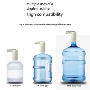 Dispensador de Agua Eléctrico Plegable de 5 Galones con USB Tipo C, Bomba Recargable Automática Portátil, Jarra con Bomba Doble - Product Image 6