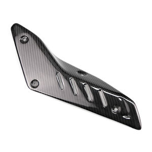 Cubierta de fibra de carbono modificada para motocicleta, protector térmico de escape grande para Yamaha MT 10 <span class=keywords><strong>MT10</strong></span> 2016 2017 <span class=keywords><strong>2018</strong></span> - Product Image 6