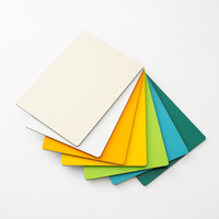Panneau composite en aluminium brillant couleur cuivre, revêtement FEVE, 3 mm, 1220 x 2440 mm, pour revêtement mural extérieur