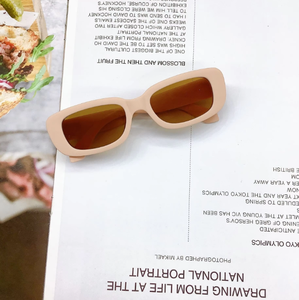 European American Retro Fashion Children's <b>Sunglasses</b> Small Square Full Rim Frame UV400 Lenses Sample Making Service Wholesale - Product Image 6