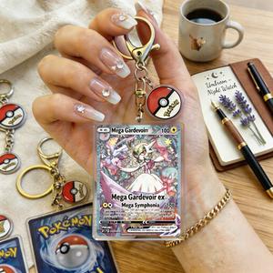 Nouveau porte-clés en acrylique mignon Elfe, Épée et Bouclier, Riddle Hill, Genghis Khan, pour sac à dos, cadeau - Product Image 3