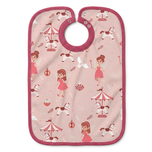 Bavoir Imprimé Imperméable pour Bébé, en Coton Doux, à Fermeture à Boutons, Grande <span class=keywords><strong>Taille</strong></span>, pour Nourrisson, Bavoir Mignon pour Fille, Bavoir pour Tout-Petit, Marque OEM ODM, Faible MOQ - Product Image 3