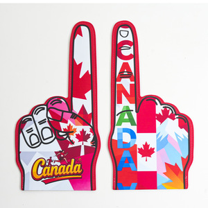 Takım Renkleri Köpük Parmak - <span class=keywords><strong>2026</strong></span> Dünya Taraftarları Stadyum Tezahürat Malzemesi Fransa Ulusal Bayrağı Desenli Eva Köpük Parmaklar - Product Image 2