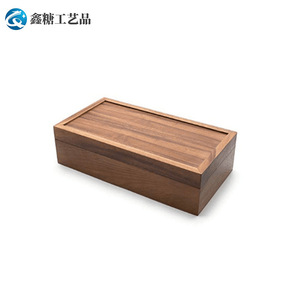 Custom Acacia Wood Jewelry <b>Box</b> With Compartment Storage For Organizing Accessories And Cosmetics - Product Image 5