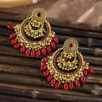 Pendientes de Moda YANYI para Mujer, Estilo Europeo Americano, Vintage, Extra Grandes, Retro, Bohemios, Exóticos, Étnicos, con Borlas y Diseño Calado