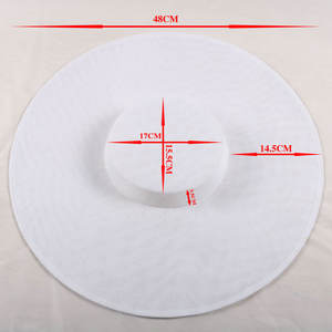 DIY hecho a mano tocado de novia Material sombrero Tosina Europa y los Estados Unidos ciruela Vintage sombrero de Graduación - Product Image 3