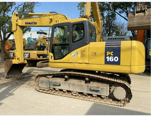 Excavateur japonais d'occasion machine komatsu pc160 Pc160lc 16 tonnes excavateur utilisé komatsu en stock machines de Chine en stock - Product Image 4
