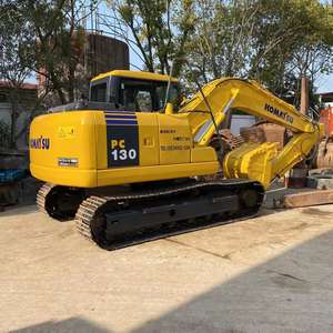 รถขุด Komatsu มือสองจากญี่ปุ่นขนาด130-7 300 60 70 200 210 220 230รถขุดตีนตะขาบสำหรับการก่อสร้าง - Product Image 2