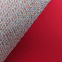 Stock 0.7mm Tricoté Dos Souple PVC Cuir Napa Rembourrage Automobile Faux Cuir pour Intérieur de Voiture Chaise