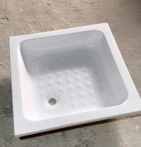 Sartén <span class=keywords><strong>de</strong></span> <span class=keywords><strong>ducha</strong></span> antideslizante cuadrada <span class=keywords><strong>de</strong></span> acrílico blanco moderno <span class=keywords><strong>de</strong></span> 80x80cm Bandeja <span class=keywords><strong>de</strong></span> baño incorporada popular <span class=keywords><strong>de</strong></span> bajo precio para hoteles - Product Image 6