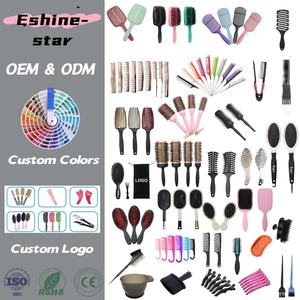 Set Completo 2026 Personalizzabile di Strumenti per Capelli: Spazzola Rotonda in Ceramica e Pettine in Fibra di Carbonio per Saloni e Supermercati - Product Image 1