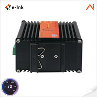 Commutateur AI industriel Mini 8 PoE + 2 RJ45, entrée 9-54V DC