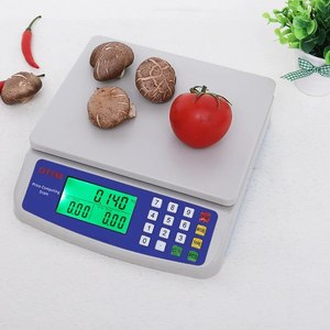 30kg Digital Price Computing Waage Gemüse Lebensmittel Ernährungs rechner LCD/LED-Anzeige Stahl ABS Anpassbar ODM/OEM 40kg - Product Image 4