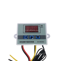 Controlador de Temperatura Digital LED TOPCUS Stock W3002, Termostato XH-W3002
