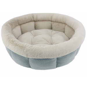 Groothandel Fabrikant Zachte Winter Warm Ronde Huisdier Nest Pluche Traagschuim Mat Voor Katten En Honden Diep <span class=keywords><strong>Snooze</strong></span> Kat En Hond <span class=keywords><strong>Bed</strong></span>
