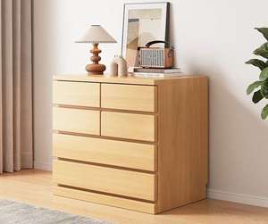 Commode en bois moderne et minimaliste, meuble de <span class=keywords><strong>rangement</strong></span> pour salons et chambres à coucher - Product Image 4