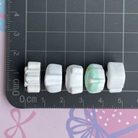 Accessoires pour coque de téléphone et pince à cheveux en résine écologique faits à la main, thème Noël, crème, gel, dessin animé, château, maison pastorale, couleurs vives, modèle unique