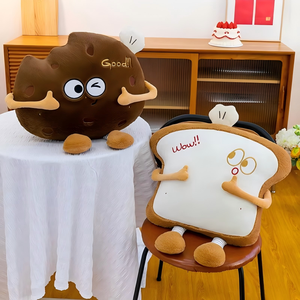 <span class=keywords><strong>Jouets</strong></span> en peluche en gros, nouveau jouet en peluche, grand coussin de soutien lombaire, oreiller de sieste, pain grillé, Oreo, cadeau pour filles, poupée, rembourrage en coton PP - Product Image 6