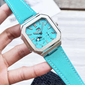 Montre mécanique pour hommes 2025, multifonctionnelle, style luxueux avec bracelet en jean - Product Image 5