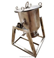Mélangeur de poudre sèche en acier inoxydable - Mélange manuel des poudres alimentaires - Machine de mélange commerciale à commande manuelle