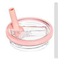 Couvercle anti-fuite avec paille rabattable de 40 oz, couvercle de remplacement pour gobelet Stanley, accessoires pour gobelets