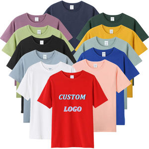 210gsm 100%コットン ユニークデザイン シャツ 夏服 卸売 Tシャツ バルク品 格安 Tシャツ 無地 カスタムロゴ シャツ - Product Image 1